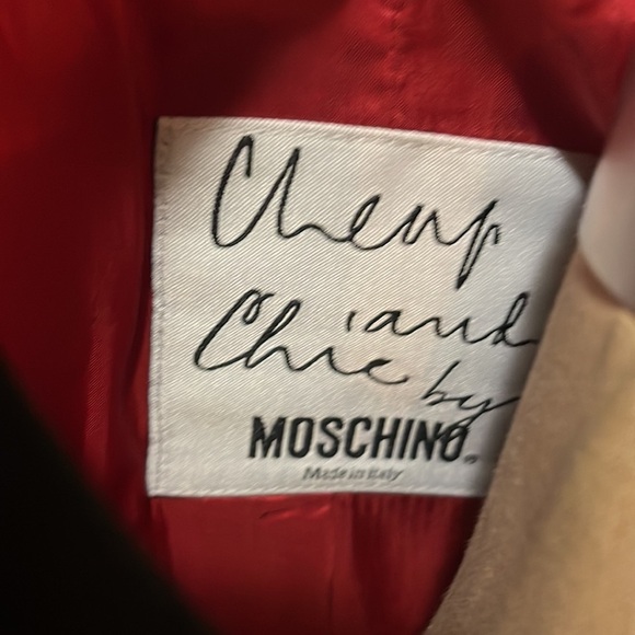 Moschino Cheap and Chic Red Polka Dot Blazer Jacket The Nanny - Picture 8 of 14